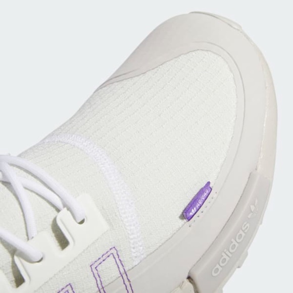 Adidas NMD_R1 TR Low Mens Athletic Running Shoes White Purple GZ9269 NEW Multi - Picture 8 of 10